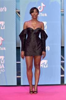 Tiwa Savage bei der Verleihung der MTV European Music Awards 2018 in der Bizkaia Arena. Bilbao, 04.11.2018