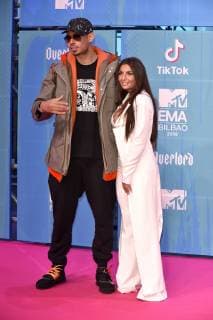 Afrojack und Elettra Lamborghini bei der Verleihung der MTV European Music Awards 2018 in der Bizkaia Arena. Bilbao, 04.11.2018