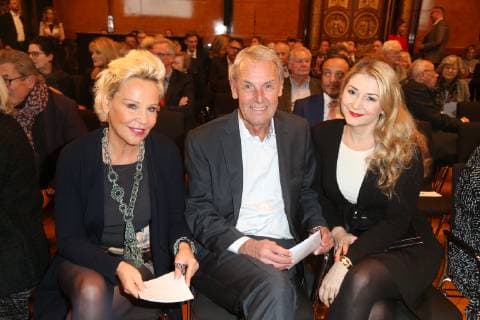 Hamburg Susanne Bausch Jörg Wontorra Sandra Quadflieg Kinderschutzpreis Heldenherz 2018 der Stiftung Mittagskinder im Rathaus Hamburg am 5.11.2018