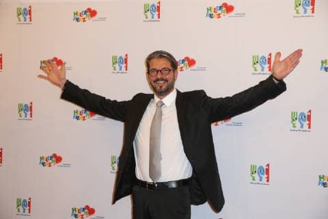 Hamburg Pianist Felix Reuter Kinderschutzpreis Heldenherz 2018 der Stiftung Mittagskinder im Rathaus Hamburg am 5.11.2018
