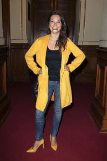 Anika Lehmann bei der Preisverleihung vom Medienpreis Heldenherz 2018 der Stiftung Mittagskinder im Hamburger Rathaus, Hamburg, 05.11.2018
