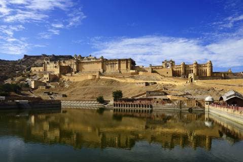 Amber Fort, Jaipur, Rajasthan *** Amber Fort Jaipur Rajasthan Copyright: imageBROKER NorbertxEisele-Hein ibxnex04769428.jpg