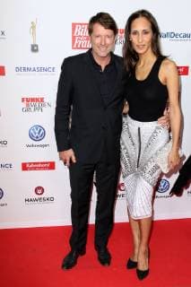 Bruno Eyron und Friederike Dirscherl bei der Verleihung Goldene Bild der Frau am 7.11.2018 in Hamburg Goldene Bild der Frau Verleihung 2018 in Hamburg