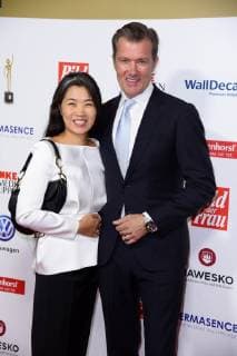 John Juergens mit Ehefrau Hayah Juergens bei der Verleihung Die Goldene Bild der Frau im Stage Operettenhaus in Hamburg am 07.11.2018
