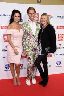 Mariella Ahrens, Jens Hilbert, Barbara Eligmann bei der Verleihung Die Goldene Bild der Frau im Stage Operettenhaus in Hamburg am 07.11.2018