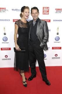 Max Tidof mit Tochter Lisa Seitz bei der 12. Verleihung der Goldenen Bild der Frau 2018 im Stage Operettenhaus. Hamburg, 07.11.2018