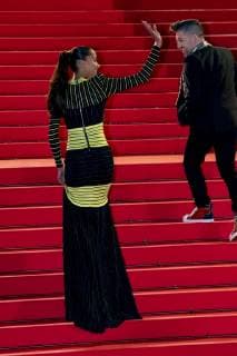 Noemie Lenoir CELEBRITEE - 20th NRJ Music Awards - Cannes - 10 11 2018 NorbertScanella Panoramic 