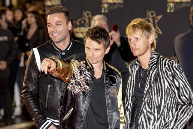 Entertainment Themen der Woche KW45 Entertainment Bilder des Tages Muse - Chris Wolstenholme - Matt Bellamy - Dominic Howard CELEBRITEE - 20th NRJ Music Awards - Cannes - 10 11 2018 NorbertScanella Panoramic 