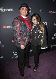 10 November 2018 - Los Angeles, California - Omarr Baker, Tyka Nelson. Black-ish TV show 100th episode celebration held at Walt Disney Studio Lot. Photo Credit: PMA AdMedia 232219 2018-11-10 Etats-Unis  Copyright: xAdMediax STAR_232219_032