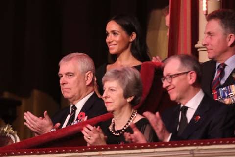 Royal British Legion Festival of Remembrance. PAP11182045 LONDON, ENGLAND - NOVEMBER 10: Queen Elizabeth II attends the Royal British Legion Festival of Remembrance at the Royal Albert Hall on November 10, 2018 in London, England. The Queen and members of the Royal Family are attending the annual Festival of Remembrance to commemorate all those who have lost their lives in conflicts and will mark 100 years since the end of the First World War. 232222 2018-11-10 London Royaume Uni  Copyright: xPapixsx xStarfacex STAR_232222_053