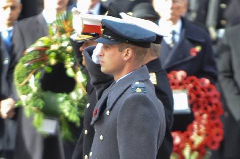 The National Service of Remembrance at the Cenotaph, London to remember those who have died from all conflicts since the First World War. The customary Two Minutes Silence is observed at 11.00 am. Following the Royal British Legion s Veterans March, 10,000 members of the public take part in A Nation s Thank You - The People s Procession. The procession past the Cenotaph is an opportunity for the public to give thanks to a generation who endured and sacrificed so much. NOVEMBER 11th 2018  TSTx184185