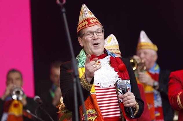 Christoph Kuckelkorn beim Auftakt des Kölner Karnevals auf dem Heumarkt. Köln, 11.11.2018