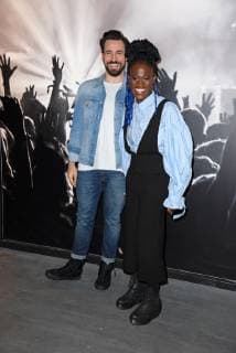 Jan Koeppen, Ivy Quainoo beim Semmel Concerts Presselunch in der Verti Music Hall in Berlin am 13.11.2018