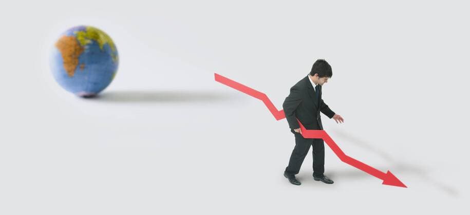 Impact of economic recession felt globally  Copyright: MilenaxBoniek B82452226