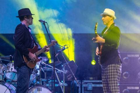 November 14, 2018 - Madison, Wisconsin, U.S - WILL JOHNS and MALCOLM BRUCE during the Music of Cream 50th Anniversary Tour at the Orpheum Theater in Madison, Wisconsin Madison U.S. - ZUMAs135 20181114_zap_s135_007 Copyright: xDanielxDeSloverx