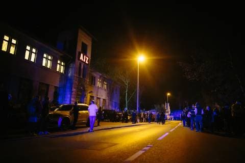 Chemnitz, GER, 15.11.2018, Konzert der Band Feine Sahne Fischfiletim AJZ nach Drohung abgesagt. Copyright: xMichaelxTrammerx