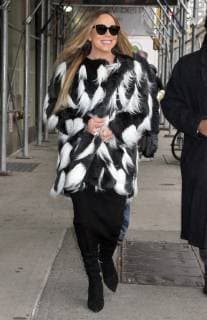 Entertainment Bilder des Tages NEW YORK, NY - NOVEMBER 15: Mariah Carey seen in New York City on November 15, 2018. Copyright: xRWx