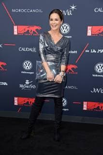 Gitta Saxx beim BUNTE New Faces Award Style im Spindler & Klatt in Berlin