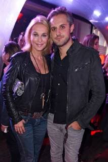 Caroline Beil mit Ehemann Philipp Sattler beim BUNTE New Faces Award Style im Spindler & Klatt in Berlin