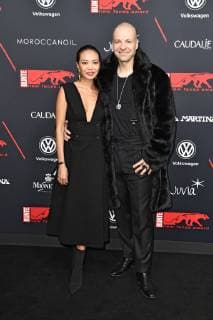 Mateo Jaschik mit Freundin Tanya Ernst bei der Verleihung der Bunte New Faces Award Style 2018 im Spindler & Klatt. Berlin, 15.11.2018