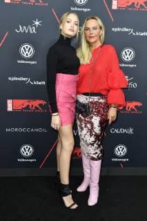 Cheyenne Savannah Ochsenknecht mit Mutter Natascha Ochsenknecht bei der Verleihung der Bunte New Faces Award Style 2018 im Spindler & Klatt. Berlin, 15.11.2018