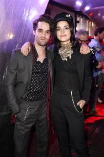 Maximilian Befort mit Sxchwester Luise Befort bei der Verleihung der Bunte New Faces Award Style 2018 im Spindler & Klatt. Berlin, 15.11.2018