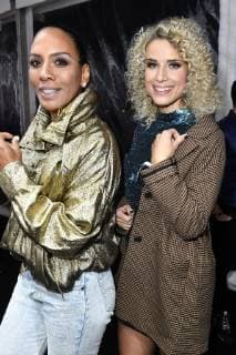 Barbara Becker und Adrienne Koleszar bei der Verleihung der Bunte New Faces Award Style 2018 im Spindler & Klatt. Berlin, 15.11.2018