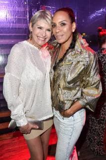 Barbara Klein und Barbara Becker bei der Verleihung der Bunte New Faces Award Style 2018 im Spindler & Klatt. Berlin, 15.11.2018
