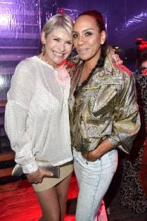 Barbara Klein und Barbara Becker bei der Verleihung der Bunte New Faces Award Style 2018 im Spindler & Klatt. Berlin, 15.11.2018