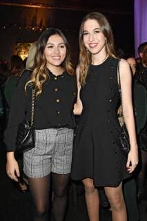 Wana Limar und Clea-Lacy Juhn bei der Verleihung der Bunte New Faces Award Style 2018 im Spindler & Klatt. Berlin, 15.11.2018