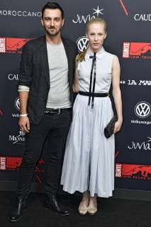Alexander Moitzi und Susanne Wuest bei der Verleihung der Bunte New Faces Award Style 2018 im Spindler & Klatt. Berlin, 15.11.2018