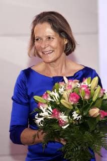 Christina Rau bei der 20. Verleihung des Medienpreises Kinderrechte in der Einen Welt der Kindernothilfe im Schloss Bellevue. Berlin, 15.11.2018