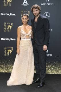 Nazan Eckes und Julian Khol bei der 70. Bambi-Verleihung 2018 im Stage Theater am Potsdamer Platz. Berlin, 16.11.2018