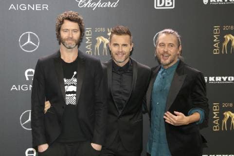 Take That bei der 70. Bambi-Verleihung 2018 im Stage Theater am Potsdamer Platz. Berlin, 16.11.2018
