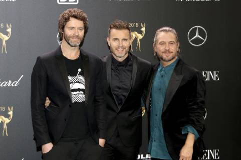 Take That bei der 70. Bambi-Verleihung 2018 im Stage Theater am Potsdamer Platz. Berlin, 16.11.2018