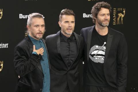 Take That bei der 70. Bambi-Verleihung 2018 im Stage Theater am Potsdamer Platz. Berlin, 16.11.2018