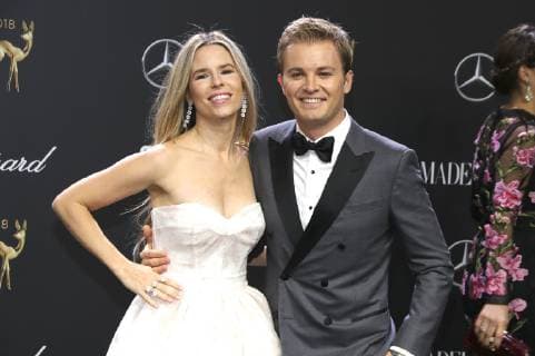 Nico Rosberg mit Ehefrau Vivian Sibold bei der 70. Bambi-Verleihung 2018 im Stage Theater am Potsdamer Platz. Berlin, 16.11.2018