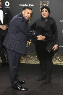 Kida Khodr Ramadan mit Ehefrau Meryem Ramadan bei der 70. Bambi-Verleihung 2018 im Stage Theater am Potsdamer Platz. Berlin, 16.11.2018