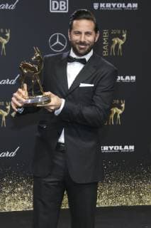 Claudio Pizarro bei der 70. Bambi-Verleihung 2018 im Stage Theater am Potsdamer Platz. Berlin, 16.11.2018