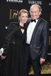 Michael Mendl mit Ehefrau Gesine Friedmann BAMBI 2018 - Roter Teppich im Theater am Potsdamer Platz in Berlin am 16.11.2018