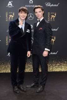 Die Lochis (Roman Lochmann, Heiko Lochmann) BAMBI 2018 - Roter Teppich im Theater am Potsdamer Platz in Berlin am 16.11.2018
