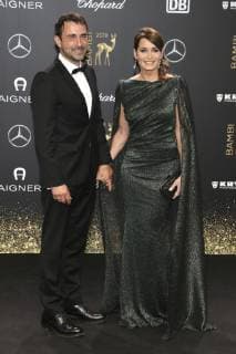 Anja Kling mit Freund Oliver Haas bei der 70. Bambi-Verleihung 2018 im Stage Theater am Potsdamer Platz. Berlin, 16.11.2018