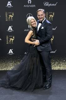 Jennifer Knäble und Felix Moese bei der 70. Bambi-Verleihung 2018 im Stage Theater am Potsdamer Platz. Berlin, 16.11.2018
