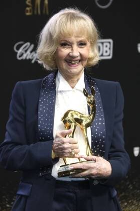 Liselotte Pulver bei der 70. Bambi-Verleihung 2018 im Stage Theater am Potsdamer Platz. Berlin, 16.11.2018