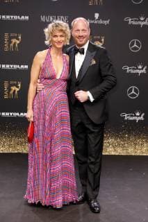 Johann von Bülow mit seiner Ehefrau Katrin von Bülow bei der Verleihung Bambi 2018 am 16.11.2018 in Berlin Bambi 2018 Verleihung in Berlin