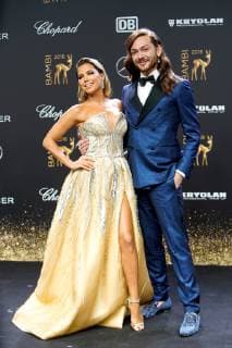 Sylvie Meis und Riccardo Simonetti bei der Verleihung Bambi 2018 am 16.11.2018 in Berlin Bambi 2018 Verleihung in Berlin