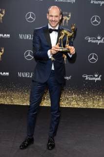 Patrick Lange BAMBI 2018 - Preisträger im Theater am Potsdamer Platz in Berlin am 16.11.2018