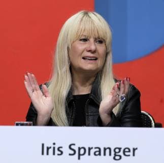 Iris Spranger, Deutschland, Berlin, Maritim Hotel Berlin, SPD Landesparteitag am 16. und 17. November 2018 *** Iris Spranger Germany Berlin Maritim Hotel Berlin SPD State Party Conference 16 and 17 November 2018