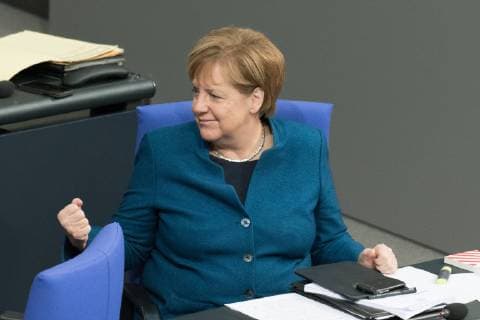 News Themen der Woche KW47 News Bilder des Tages Berlin Deutscher Bundestag - Debatte, 21.11.18 Angela Merkel , Bundestag, Debatte - Haushalt, 21.11.2018, *** Berlin German Bundestag debate 21 11 18 Angela Merkel Bundestag debate budget 21 11 2018 Copyright: xEibner-Pressefotox EP_EER