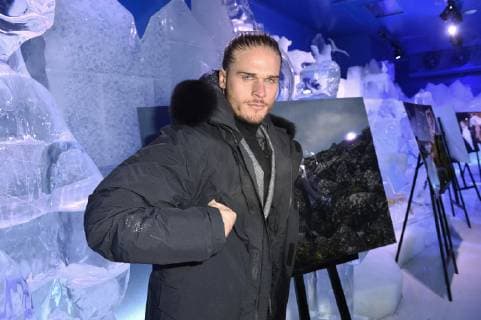 Rurik Gislason bei der Präsentation vom Lambertz Kalender 2019 in der Eisbar Angiyok. Berlin, 22.11.2018
